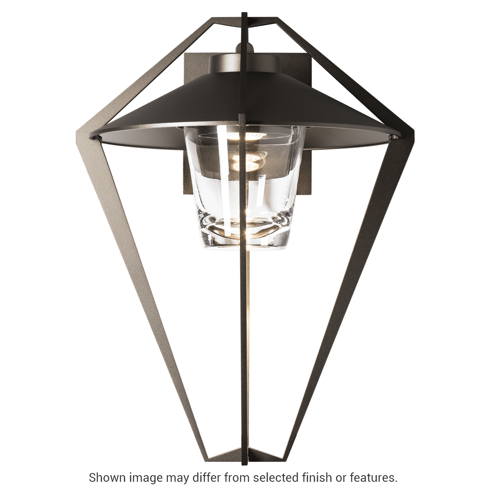 Stellar Small Outdoor Sconce - White by Hubbardton Forge