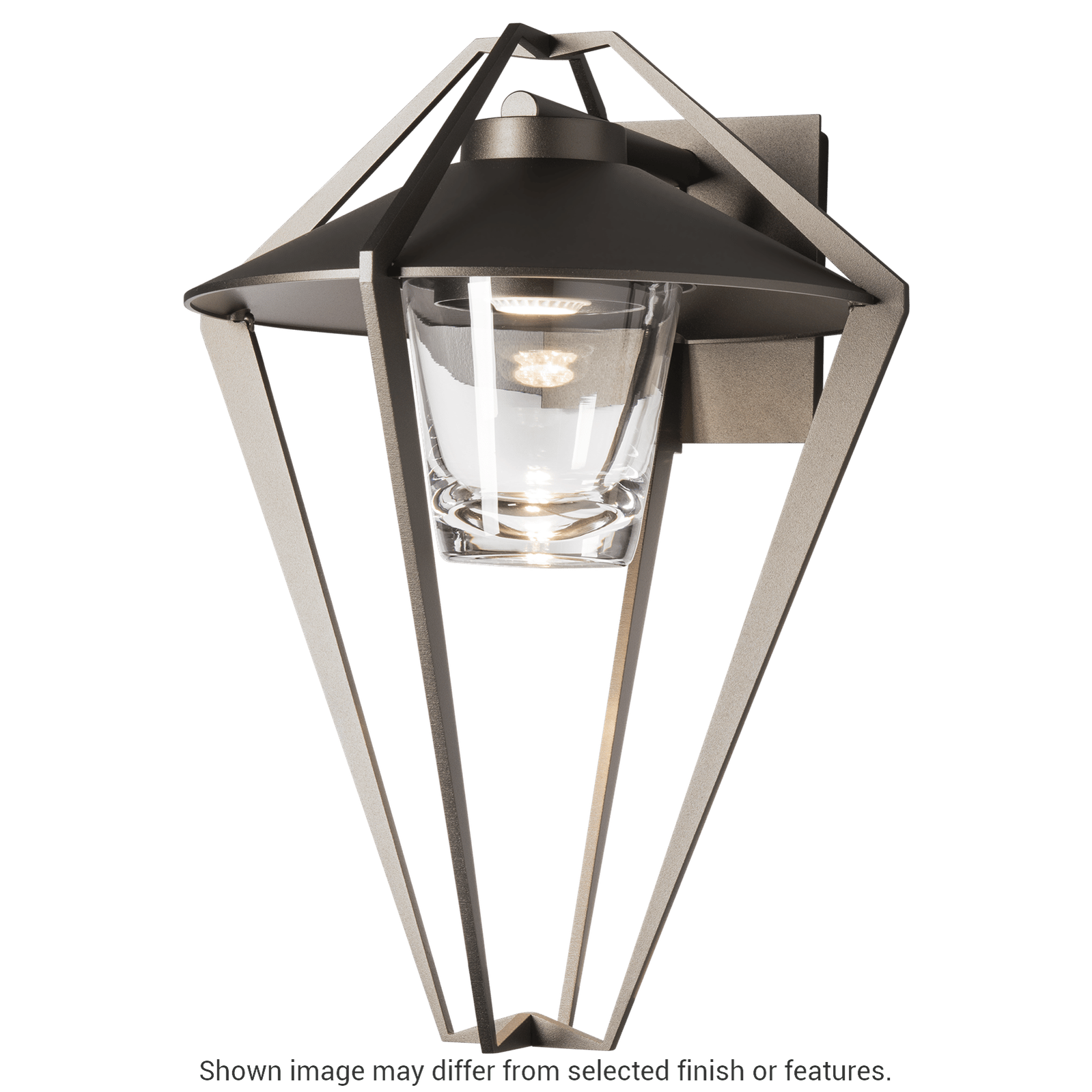Stellar Small Outdoor Sconce - White by Hubbardton Forge