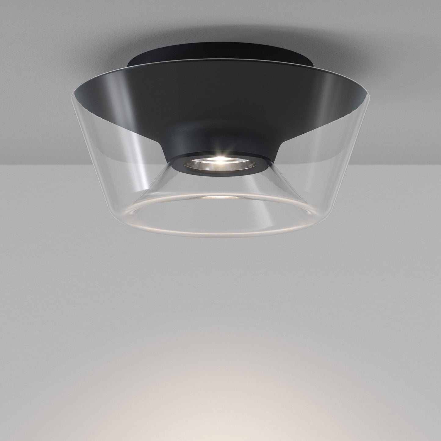 Stellr Surface Mount - Matte Black - 3000K by Lucifer Lighting