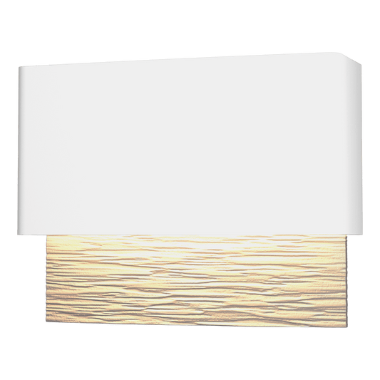 Stratum Dark Sky Friendly LED Outdoor Sconce - White - Coastal Burnished Steel Accent by Hubbardton Forge
