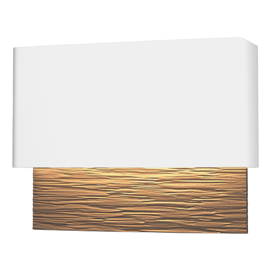 Stratum Dark Sky Friendly LED Outdoor Sconce - White - Coastal Dark Smoke Accent by Hubbardton Forge