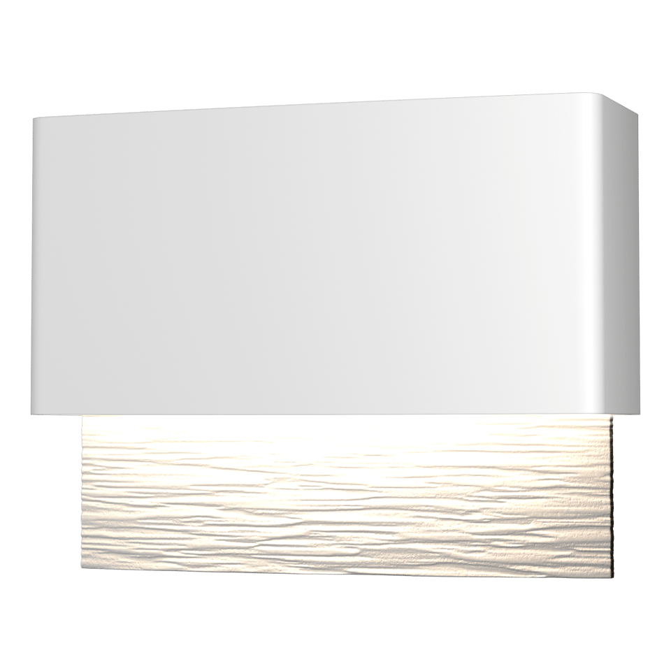 Stratum Dark Sky Friendly LED Outdoor Sconce - White - White Accent by Hubbardton Forge