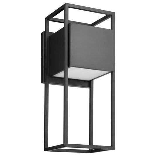 Supreme - 18W LED - Large Wall Lantern - Matte Black Finish - Satco 62-1655