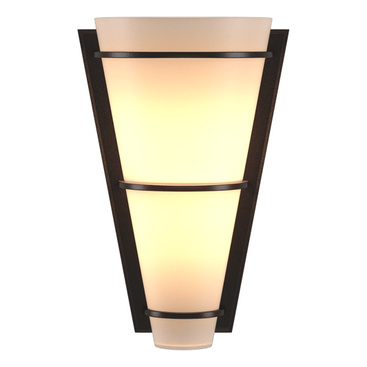 Suspended Half Cone Sconce - Oil Rubbed Bronze by Hubbardton Forge