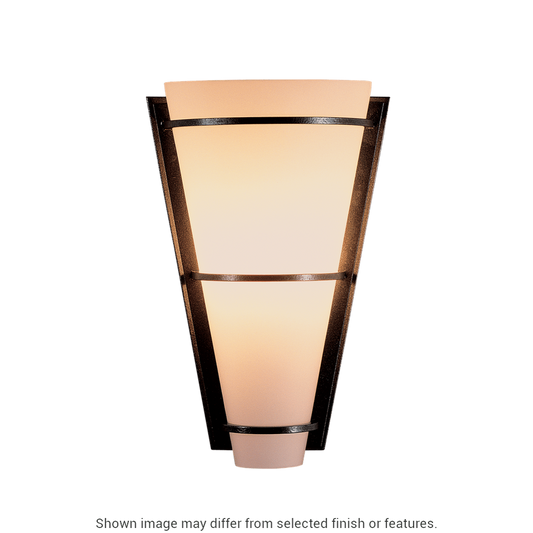 Suspended Half Cone Sconce - White by Hubbardton Forge