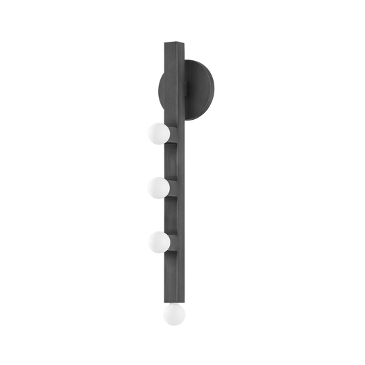 Sutter Wall Sconce - 4-Light - Graphite - Mitzi H823104-GRA