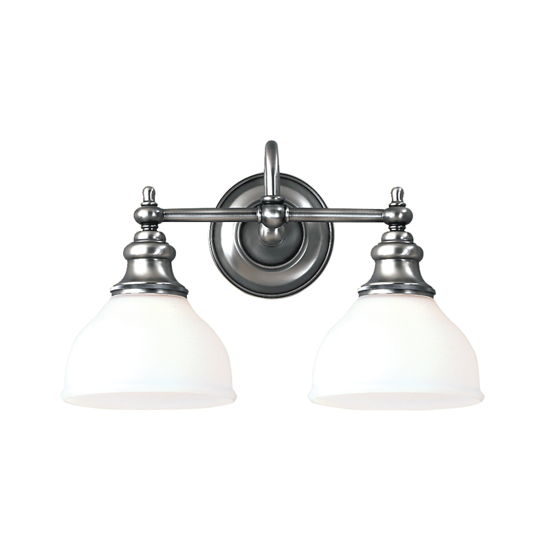 Sutton Vanity Light - 2-Light - Polished Nickel by Hudson Valley Lighting