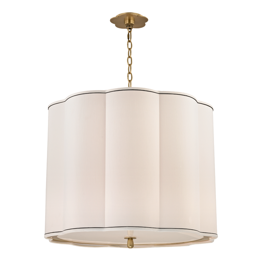 Sweeny Chandelier - Aged Brass by Hudson Valley Lighting