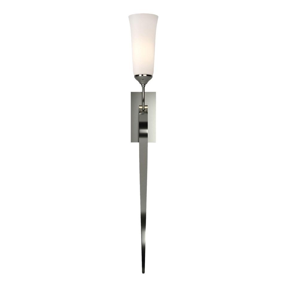 Sweeping Taper Ada Sconce - Sterling by Hubbardton Forge