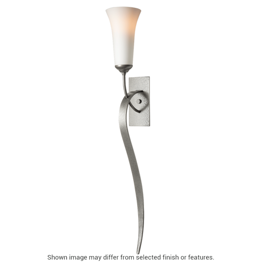Sweeping Taper Sconce - White by Hubbardton Forge
