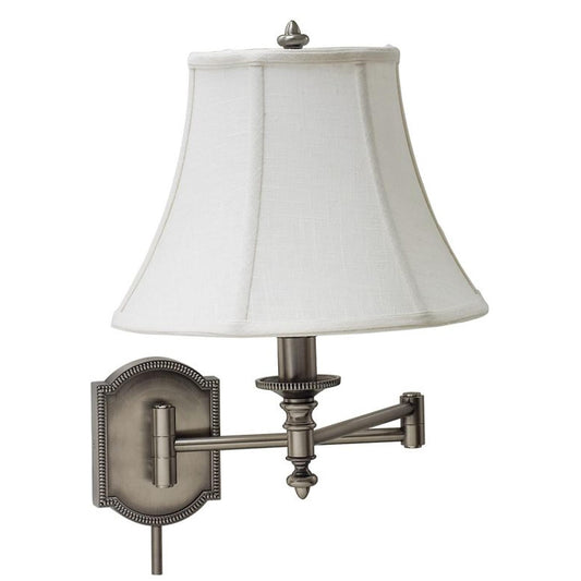 Swing Arm Wall Swing Lamp - WS761-AS - Antique Silver by House of Troy