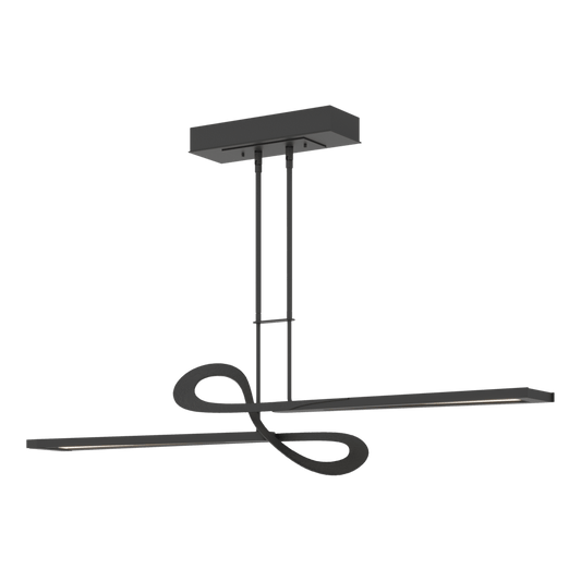Switchback LED Pendant - Black by Hubbardton Forge