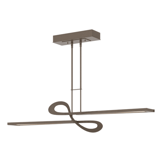 Switchback LED Pendant - Bronze by Hubbardton Forge