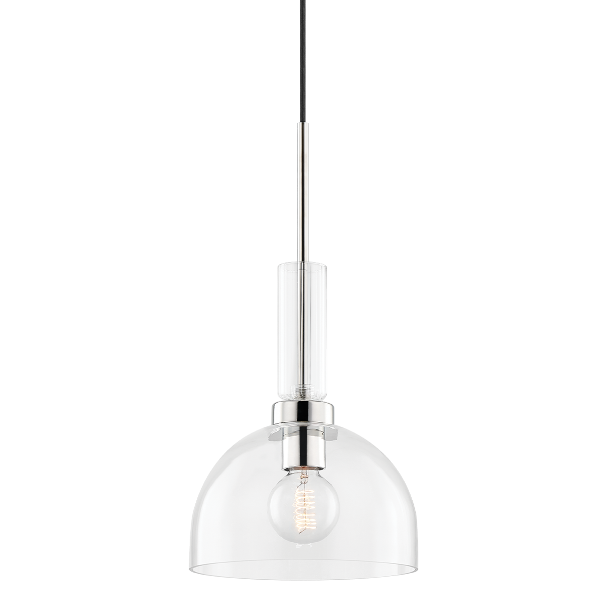 Tabitha Pendant - 1-Light - Polished Nickel - Mitzi H384701-PN
