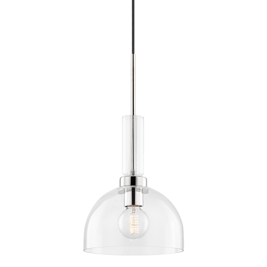 Tabitha Pendant - 1-Light - Polished Nickel - Mitzi H384701-PN