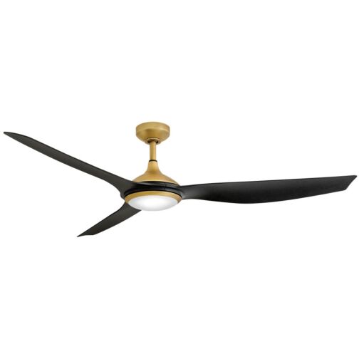 Talan 64" LED Smart Fan - Heritage Brass by Hinkley Lighting