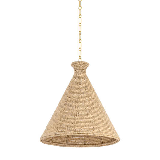 Tallman Large Pendant - Vintage Gold Leaf by Hudson Valley Lighting