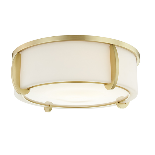 Talon Flush Mount - Aged Brass by Hudson Valley Lighting