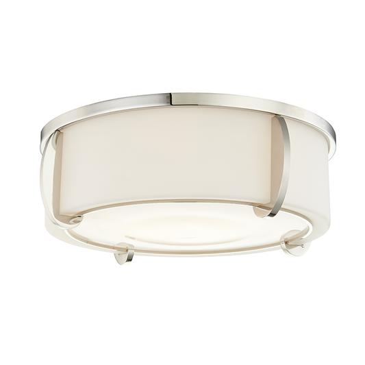 Talon Flush Mount - Polished Nickel by Hudson Valley Lighting