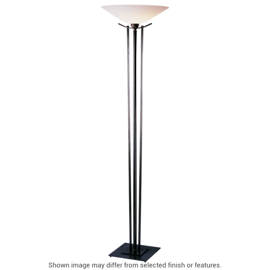 Taper Torchiere - White - Opal Glass by Hubbardton Forge