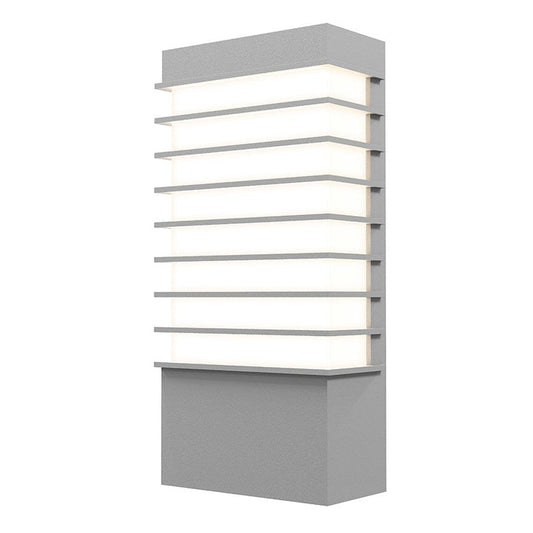 Tawa 13" Standard LED Sconce - Textured Gray by SONNEMAN