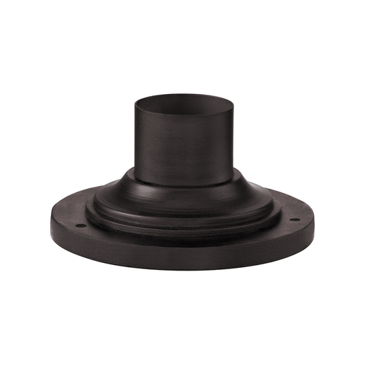 Textured Bronze Round Pier Mount - 0-Light - Textured Bronze - Troy Lighting PMB4942-TBZ