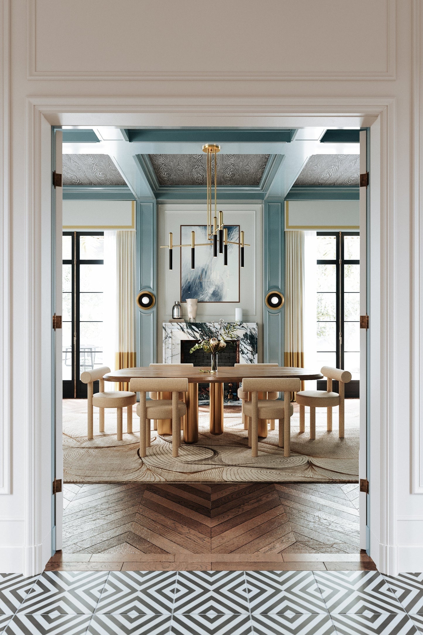 Thurston Chandelier by Hudson Valley Lighting