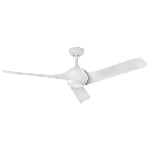 Tiburon 56" Smart Fan - Matte White by Hinkley Lighting