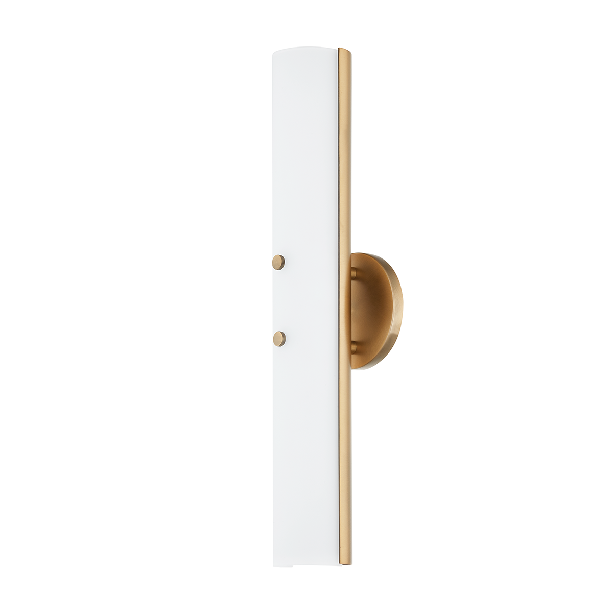 Titus Wall Sconce - 1-Light - Patina Brass - Troy Lighting B3219-PBR