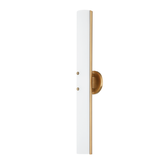 Titus Wall Sconce - 1-Light - Patina Brass - Troy Lighting B3225-PBR