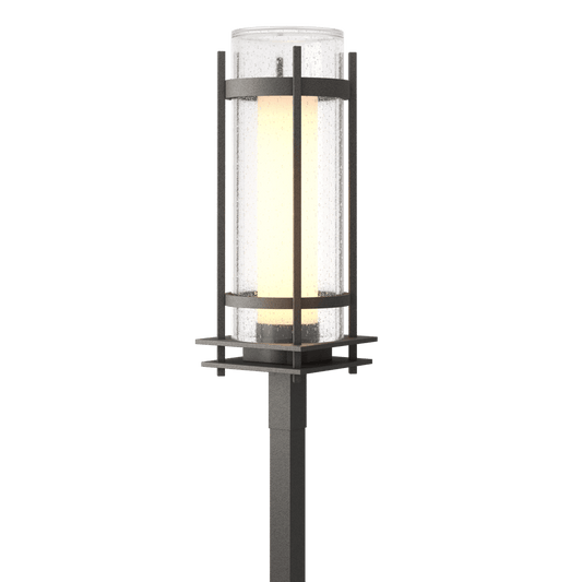 Torch Outdoor Post Light - Natural Iron by Hubbardton Forge