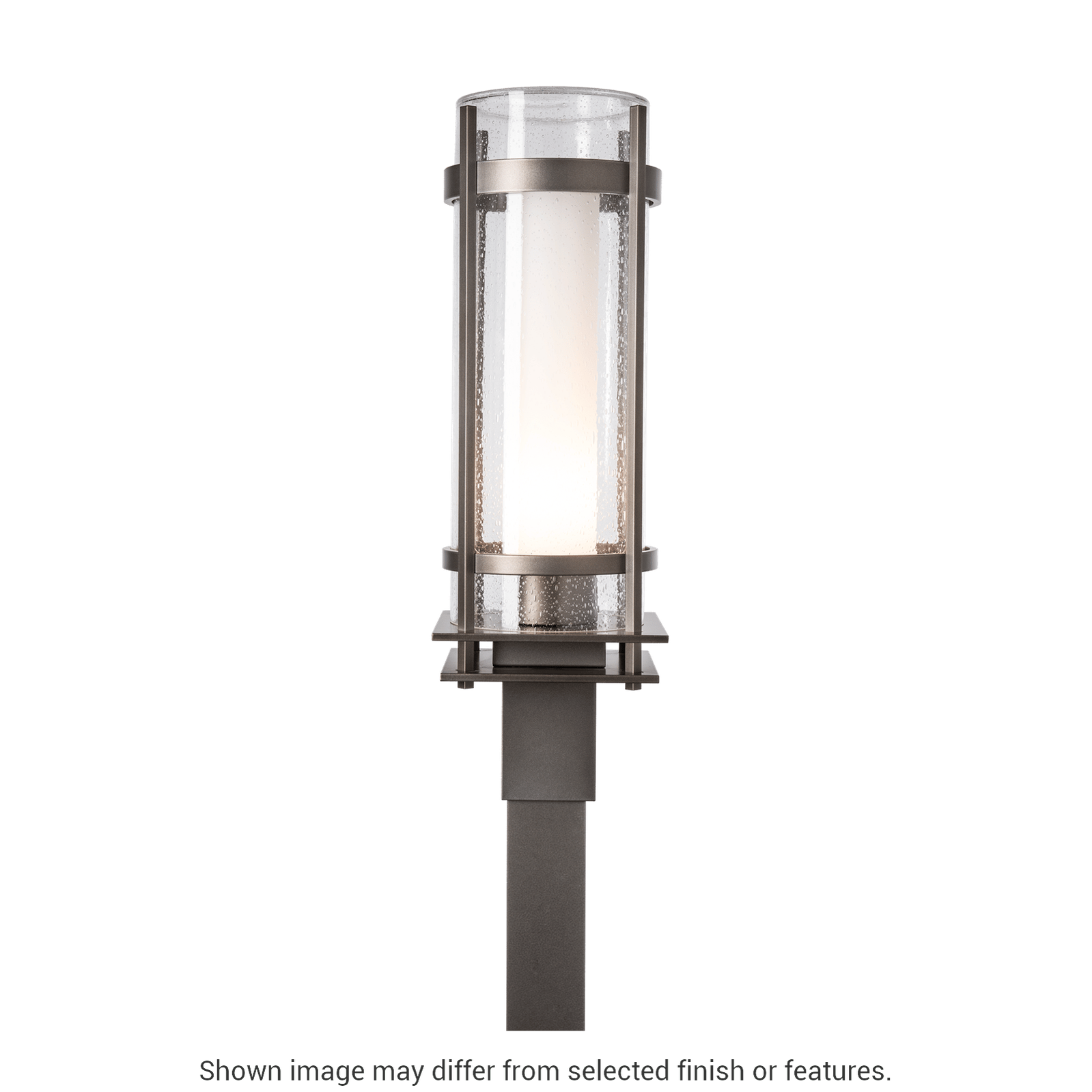 Torch Outdoor Post Light - White by Hubbardton Forge
