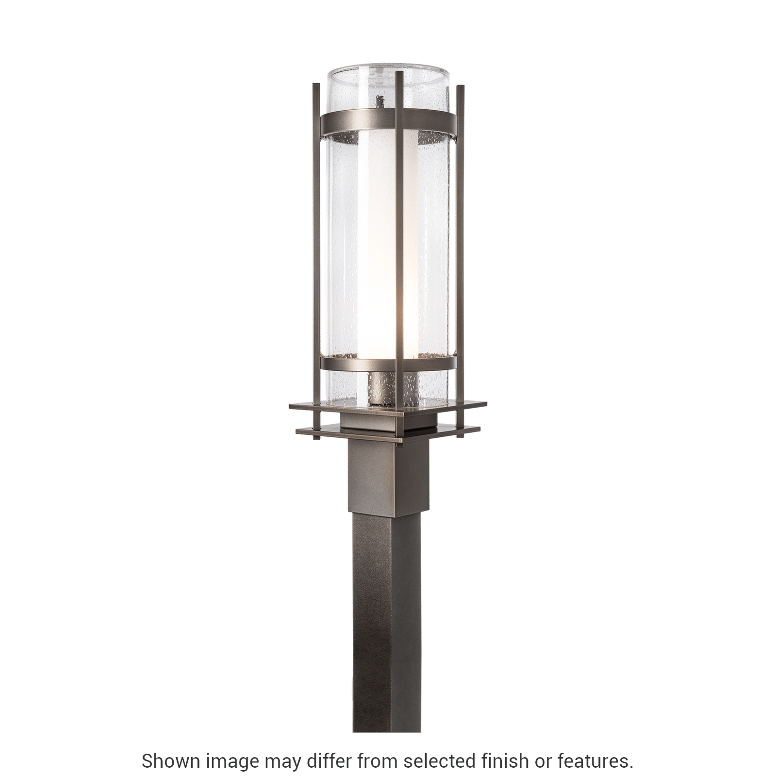 Torch Outdoor Post Light - White by Hubbardton Forge