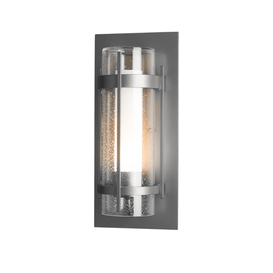 Torch Outdoor Sconce - Coastal Burnished Steel by Hubbardton Forge