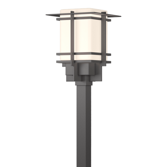 Tourou Large Outdoor Post Light - Coastal Burnished Steel by Hubbardton Forge