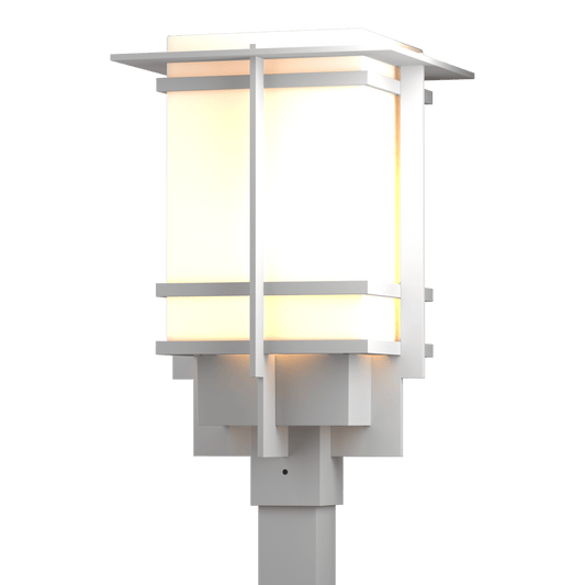 Tourou Large Outdoor Post Light - White by Hubbardton Forge