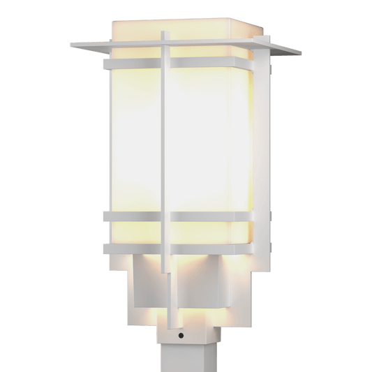 Tourou Outdoor Post Light - White by Hubbardton Forge