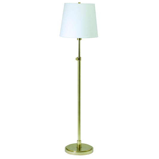 Townhouse Adjustable Floor Lamp - TH701-RB - Raw Brass by House of Troy