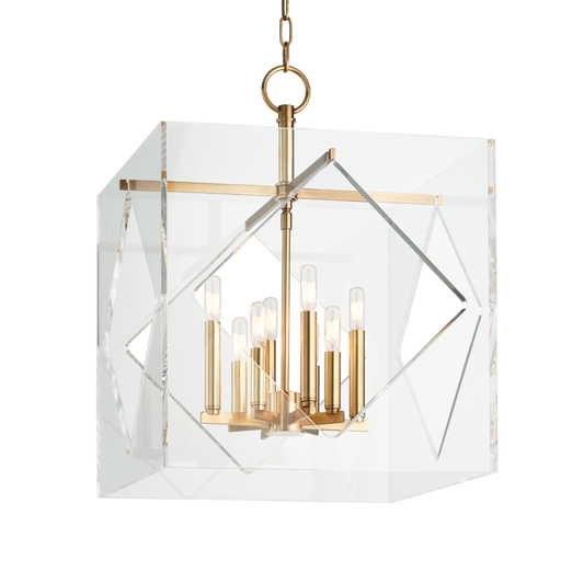 Travis Chandelier - Aged Brass by Hudson Valley Lighting