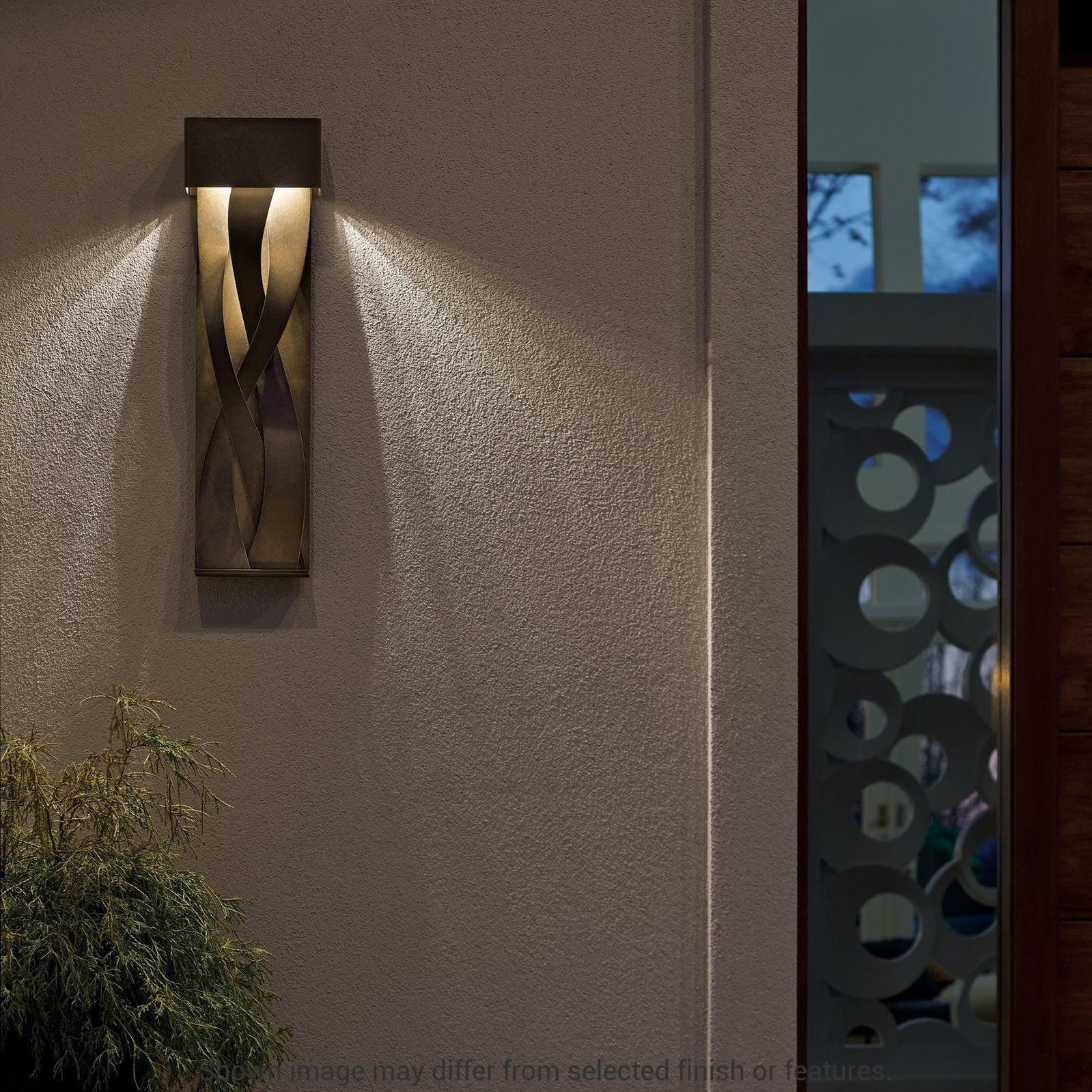 Tress Large Dark Sky Friendly LED Outdoor Sconce - Oil Rubbed Bronze by Hubbardton Forge