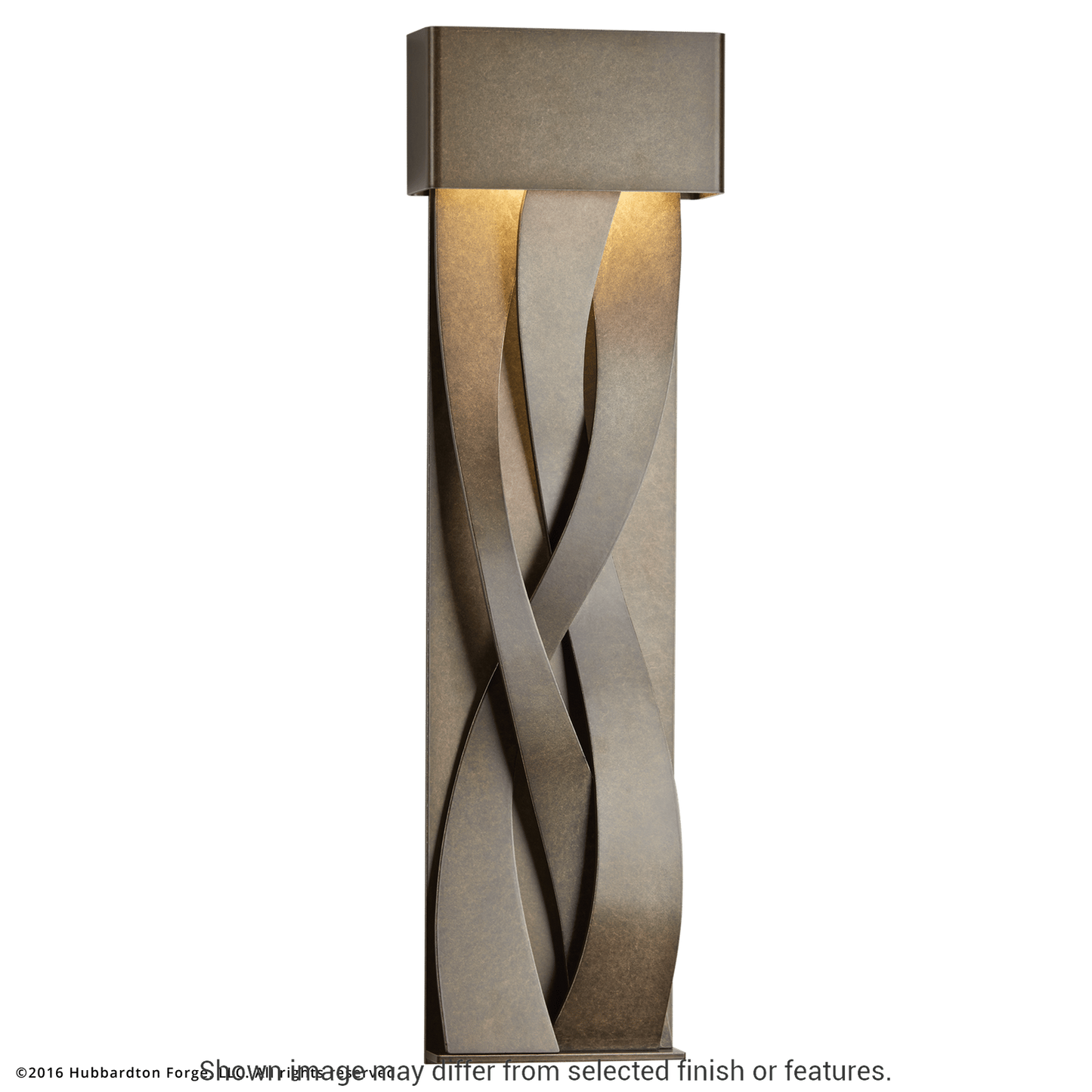 Tress Large Dark Sky Friendly LED Outdoor Sconce - Oil Rubbed Bronze by Hubbardton Forge