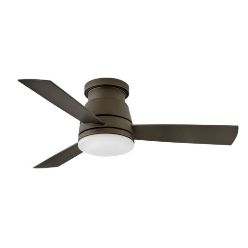 Trey 44" LED Smart Fan - Metallic Matte Bronze by Hinkley Lighting