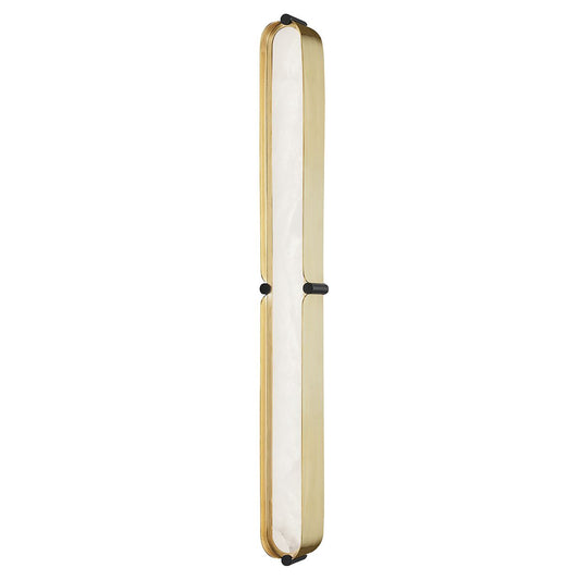 Tribeca Large Vanity Light - Aged Brass / Black by Hudson Valley Lighting