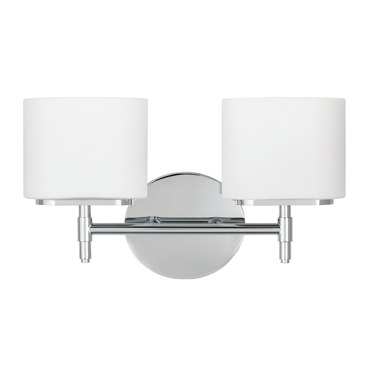 Trinity Vanity Light - 2-Light - Polished Chrome by Hudson Valley Lighting
