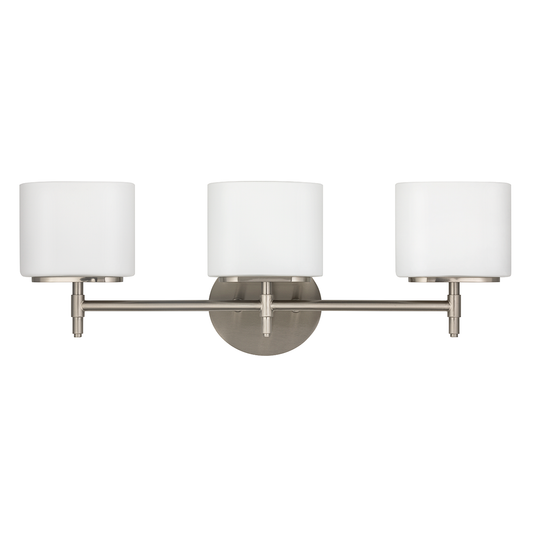 Trinity Vanity Light - 3-Light - Satin Nickel by Hudson Valley Lighting
