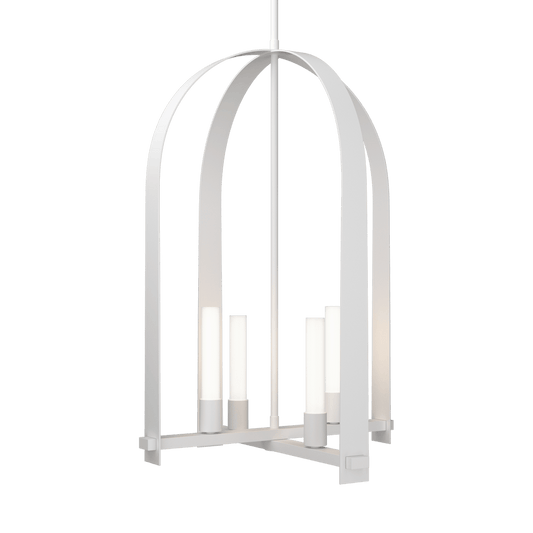 Triomphe 4-Light Pendant - White by Hubbardton Forge