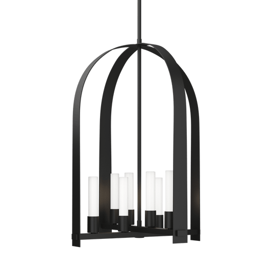 Triomphe 8-Light Pendant - Black by Hubbardton Forge
