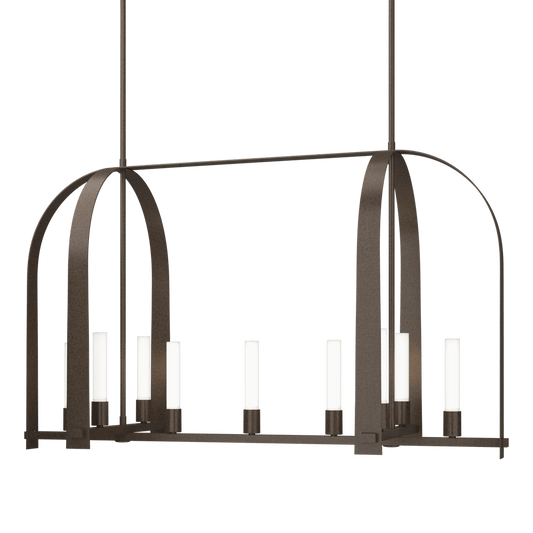 Triomphe 9-Light Linear Pendant - Bronze by Hubbardton Forge