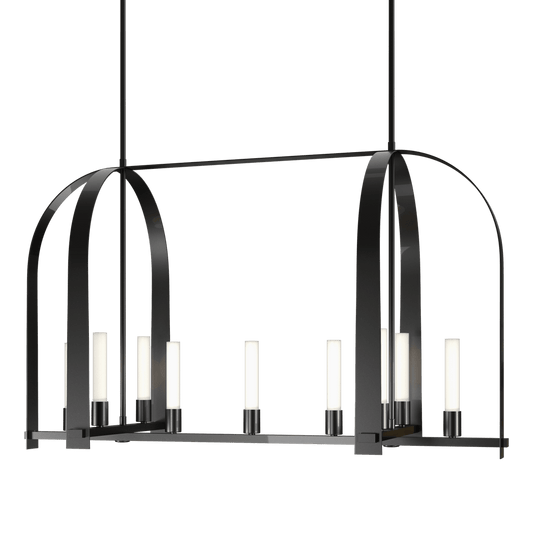 Triomphe 9-Light Linear Pendant - Ink by Hubbardton Forge