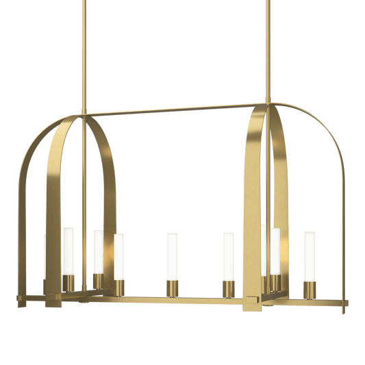 Triomphe 9-Light Linear Pendant - Modern Brass by Hubbardton Forge